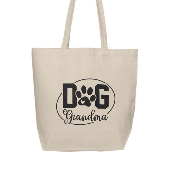 Dog Grandma Custom Tote Bag - Picture 2 of 3